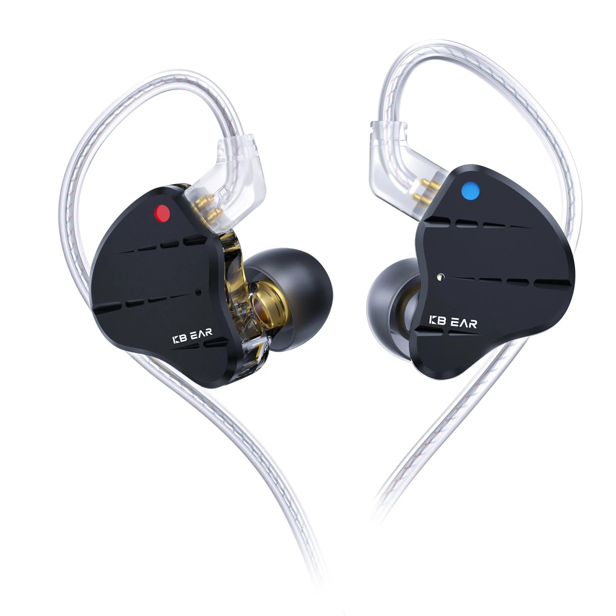 【KBEAR KS10】 1DD 4BA Metal Earphone HIFI In Ear Earbud With 0.78mm Cable Sport Game Music Monitor Sound Noise Reduction Headset