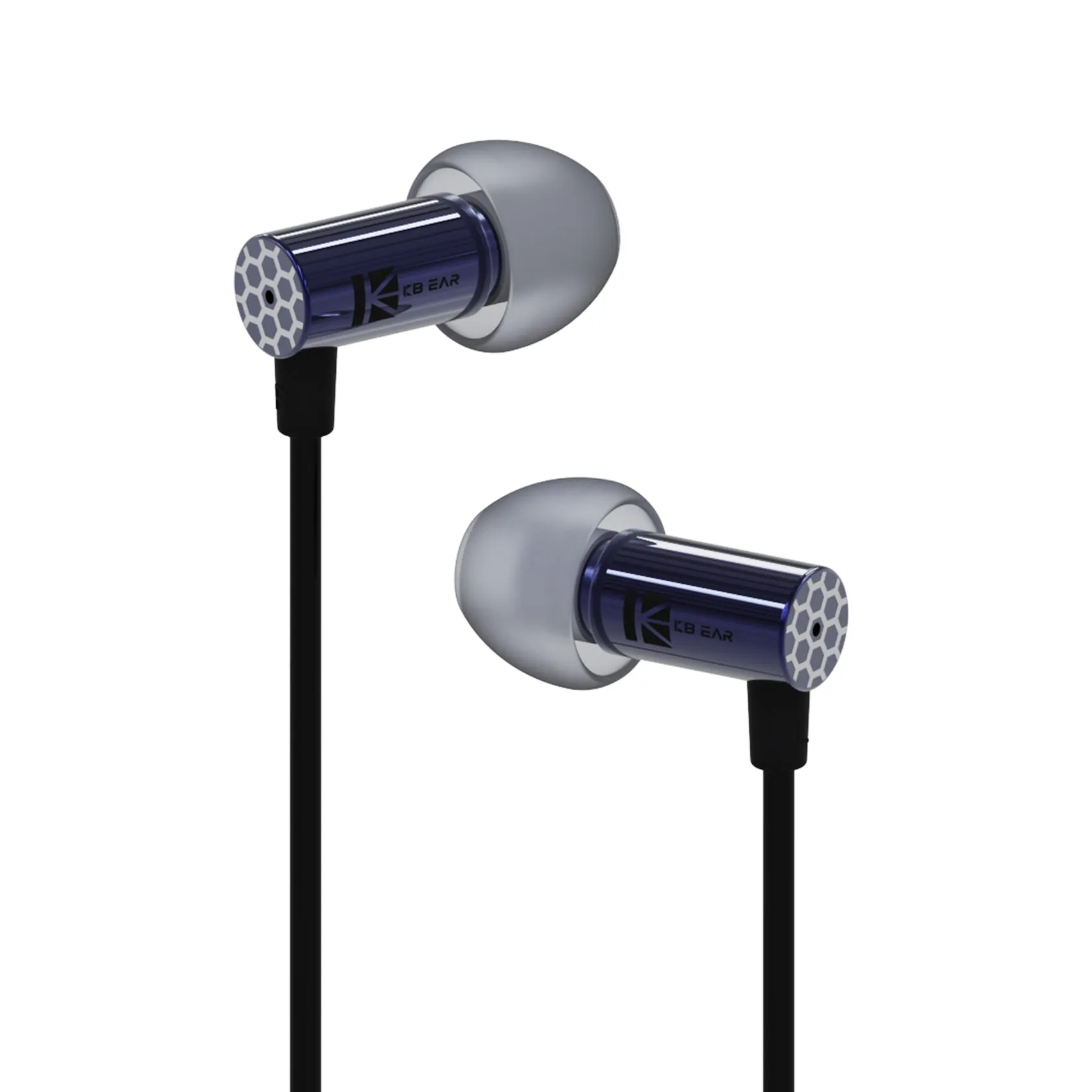 【KBEAR Little Q】 Earphone 6mm Composite Diaphragm Wired Headphones Pop Music Headset Sleep Earbuds Sports Running IEM