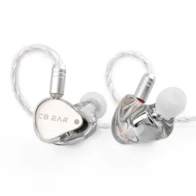 【KBEAR STREAMER】 Best IEM Earphones in ear Monitor Headphones Handmade Molded 1DD HiFi Headphones Best Sound Quality Earphones