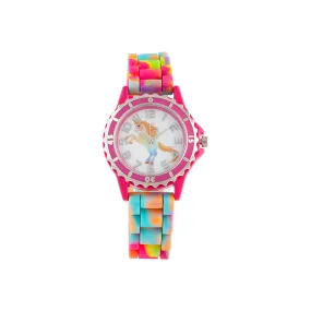 Kids Unicorn Silicone Link Watch