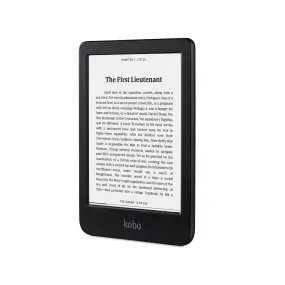 Kobo Clara BW Black & White 6" e-Reader with Glare-Free E Ink Carta 1,300 HD Touchscreen