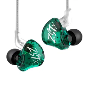 【KZ ZSTX】 1DD 1BA Hybrid Driver In-ear Earphone Wired Headset Gaming Headphone Earbuds Audio