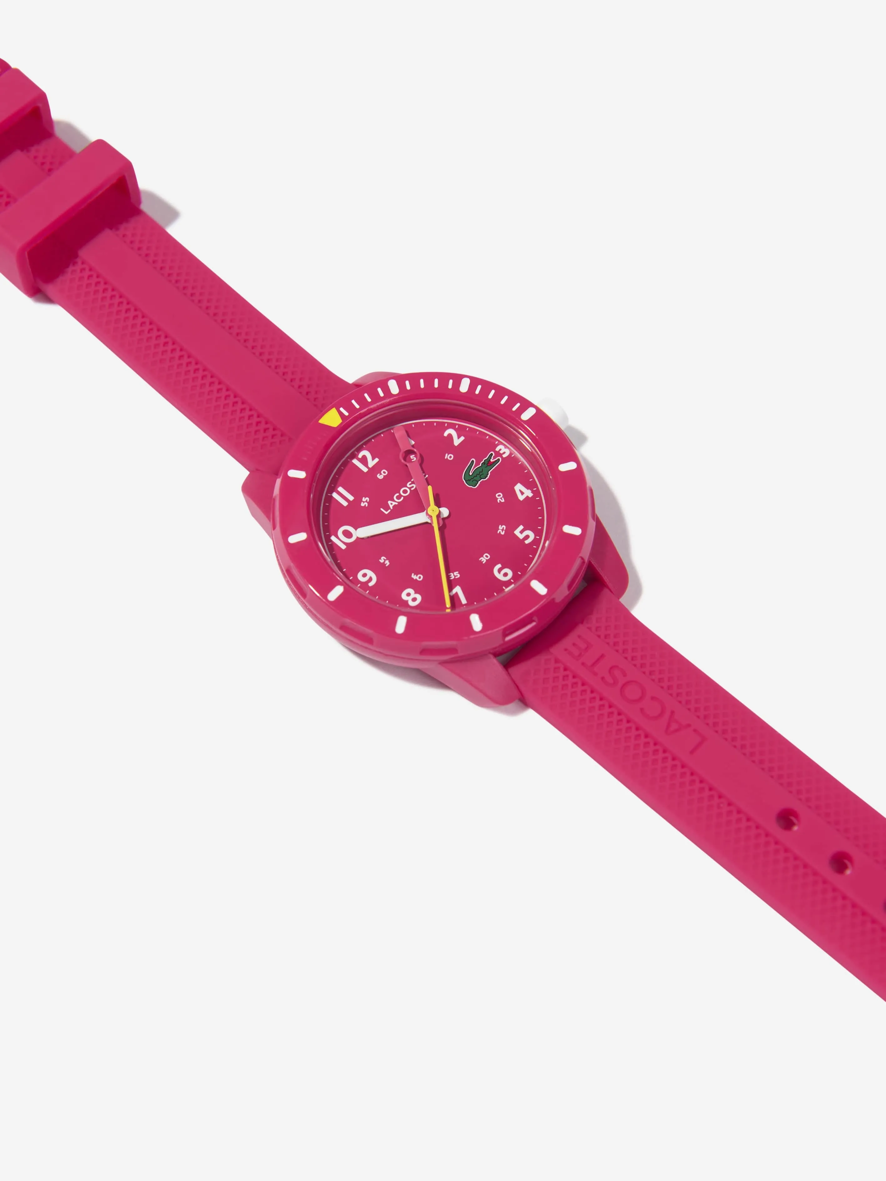 Lacoste Girls Mini Tennis-Sport Inspired Watch in Pink (34 mm)