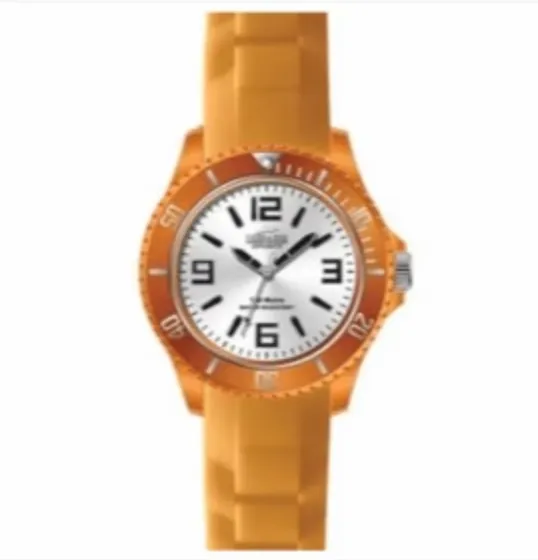 Land & Sea Silicone Watch  Orange Medium