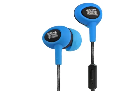 Lightweight Noise Isolating Stereo Earphones with Durable Microphone