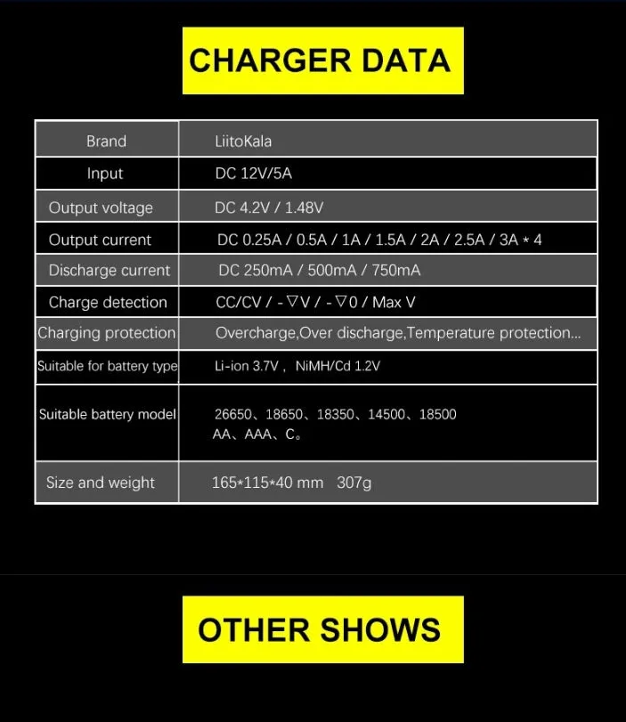 Liitokala Lii-600 Lithium-Ion Smart Battery Charger