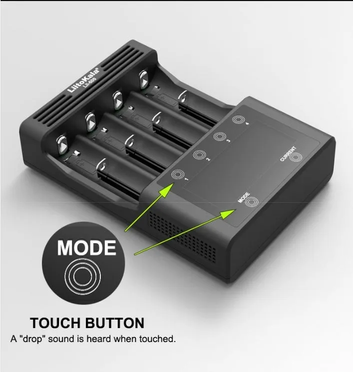 Liitokala Lii-600 Lithium-Ion Smart Battery Charger