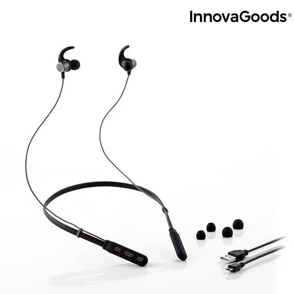 Magnetic Wireless Headphones for Sports  InnovaGoods