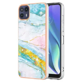 Marble Motorola Moto G50 5G case - Green Color Mix