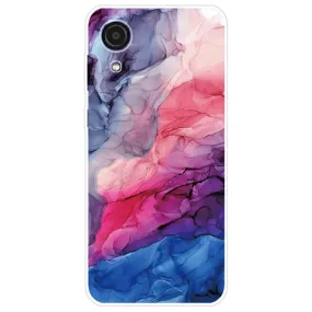 Marble Samsung Galaxy A03 Core case - Aqueous Vibrant Pattern