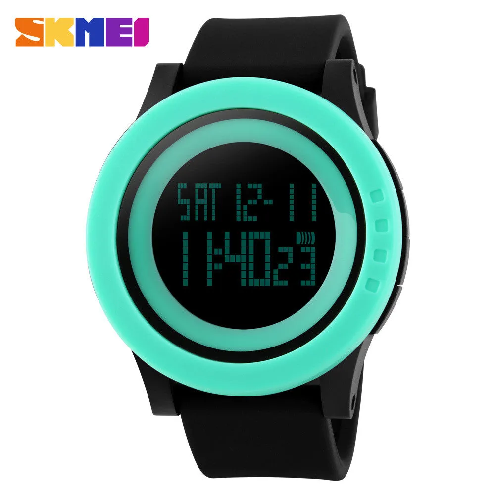 Men Military Sports Watches Fashion Silicone Waterproof LED Digital Watch For Men