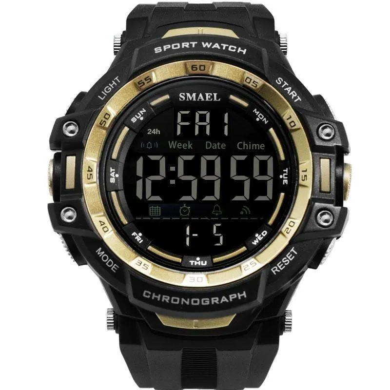 Men Watches Digital LED Light Simple Watch Shock Men's Military Watches Top Brand Luxury 1350 Digital Wristwatches Sports