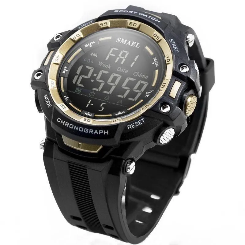 Men Watches Digital LED Light Simple Watch Shock Men's Military Watches Top Brand Luxury 1350 Digital Wristwatches Sports