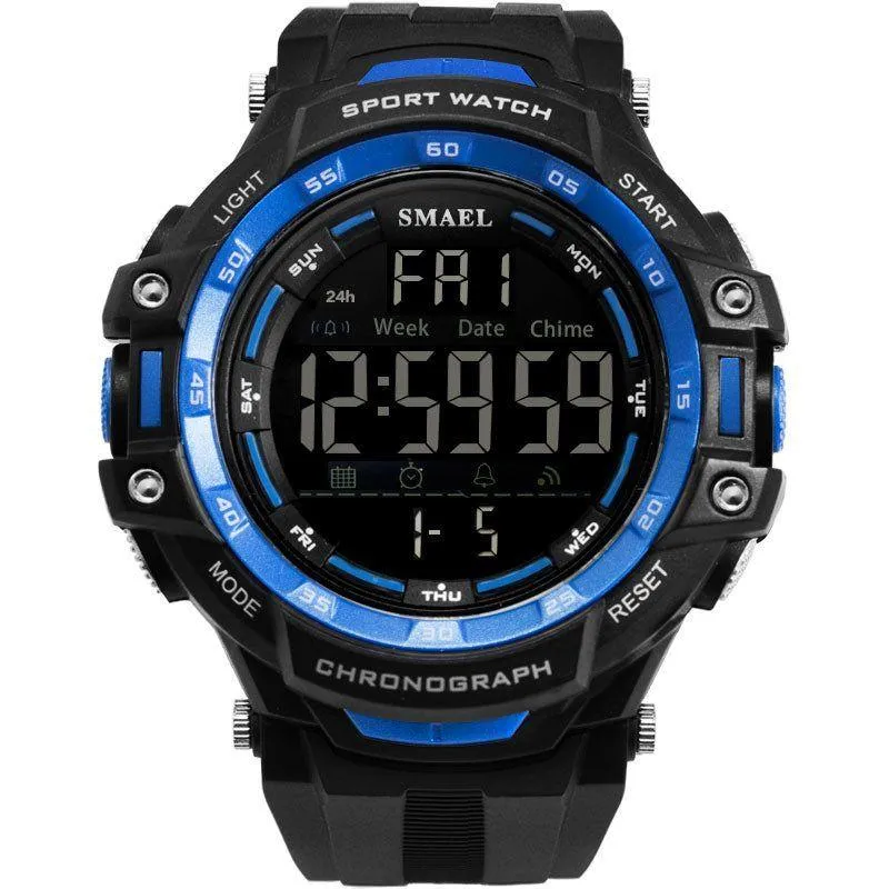 Men Watches Digital LED Light Simple Watch Shock Men's Military Watches Top Brand Luxury 1350 Digital Wristwatches Sports