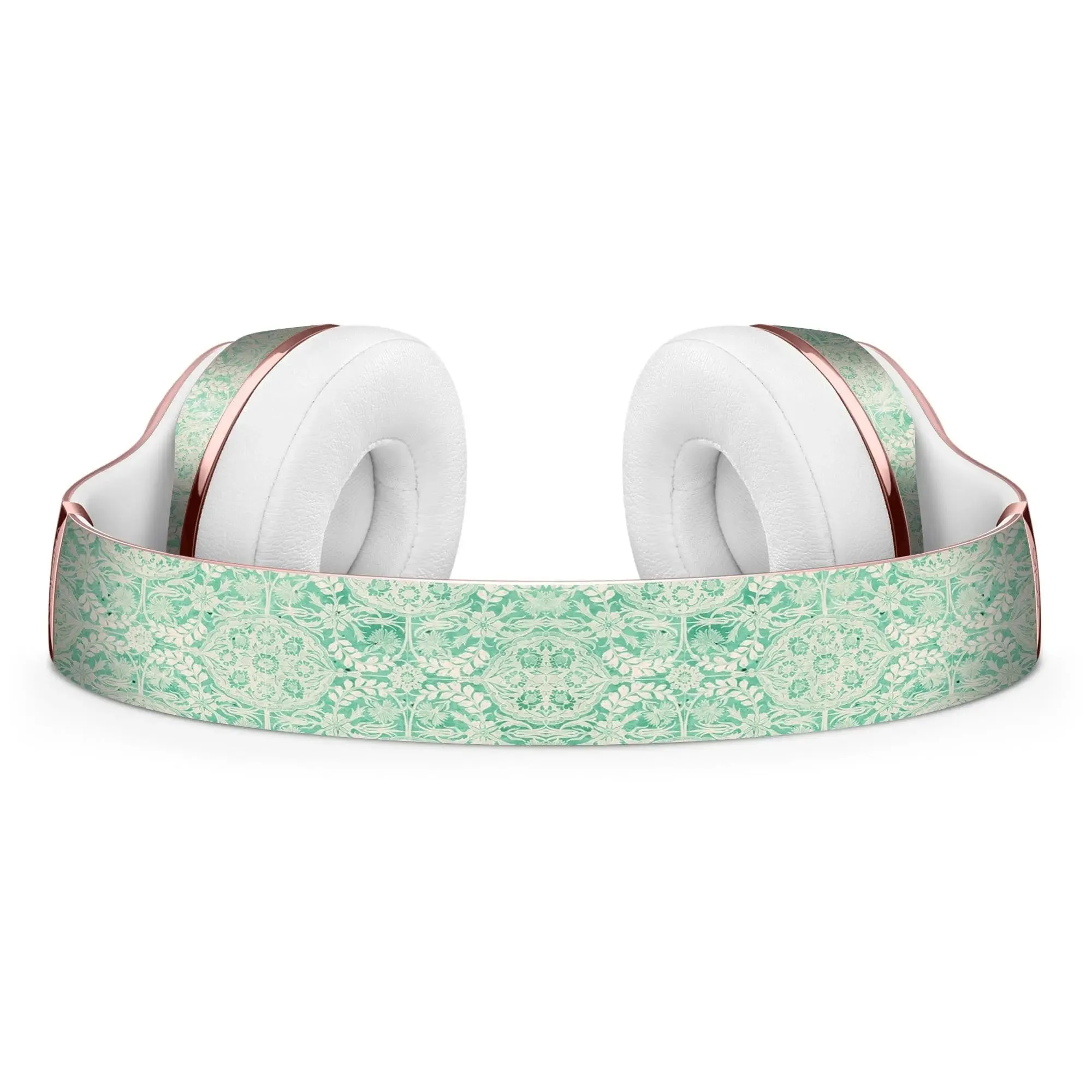 Micro Faded Green Damask Pattern Full-Body Skin Kit for the Beats by