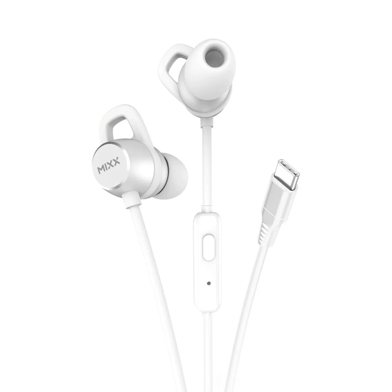 Mixx SoundPort C Type C Earphones White | MSPC-WH-WH-453