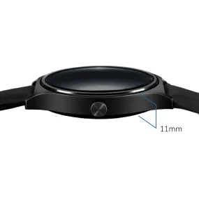 Nanors Rs100 Smartwatch Black, 32Mb Ram And Rom Memory, Bluetooth, Heart Rate, Pedometer, Sleep Monitoring, Alarm, Free