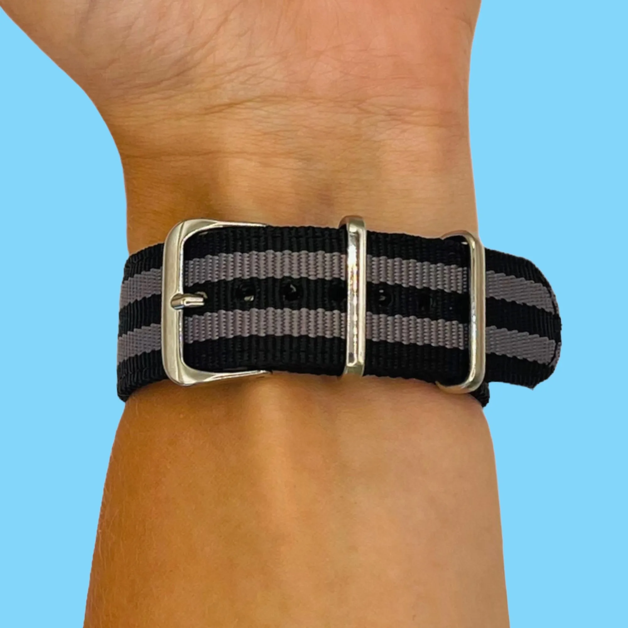 Nato Nylon Watch Straps Compatible with the T92 Smartwatch