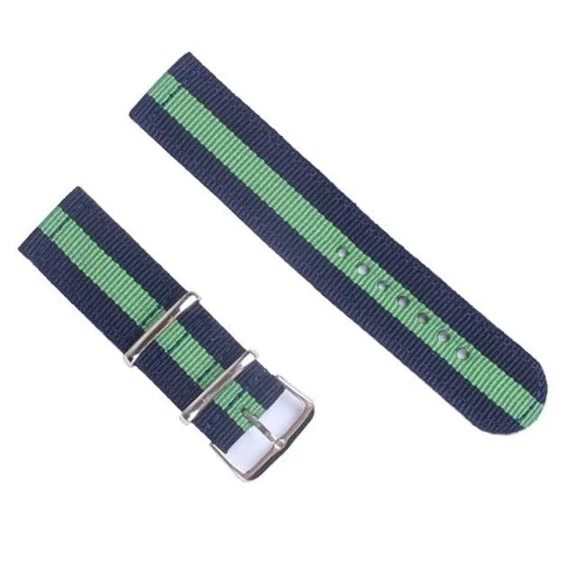 Nato Nylon Watch Straps Compatible with the T92 Smartwatch