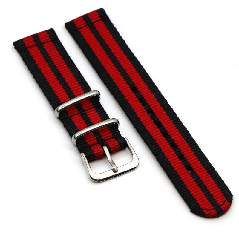 Nato Nylon Watch Straps Compatible with the T92 Smartwatch