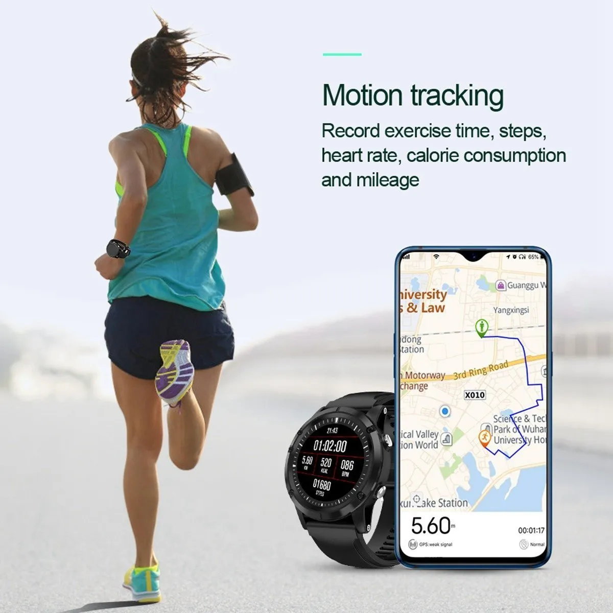 New Waterproof Heart Rate Fitness Tracker Long Standby Digital Wrist Smartwatch For iPhone Samsung Xiaomi