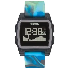 NIXON - BASE TIDE BLACK/BLUE/BLUE JELLYFISH