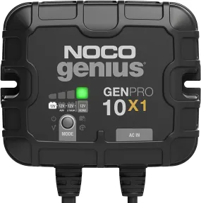 NOCO® Genius GENPRO 10x1 10-amp Single-Bank Marine Battery Charger