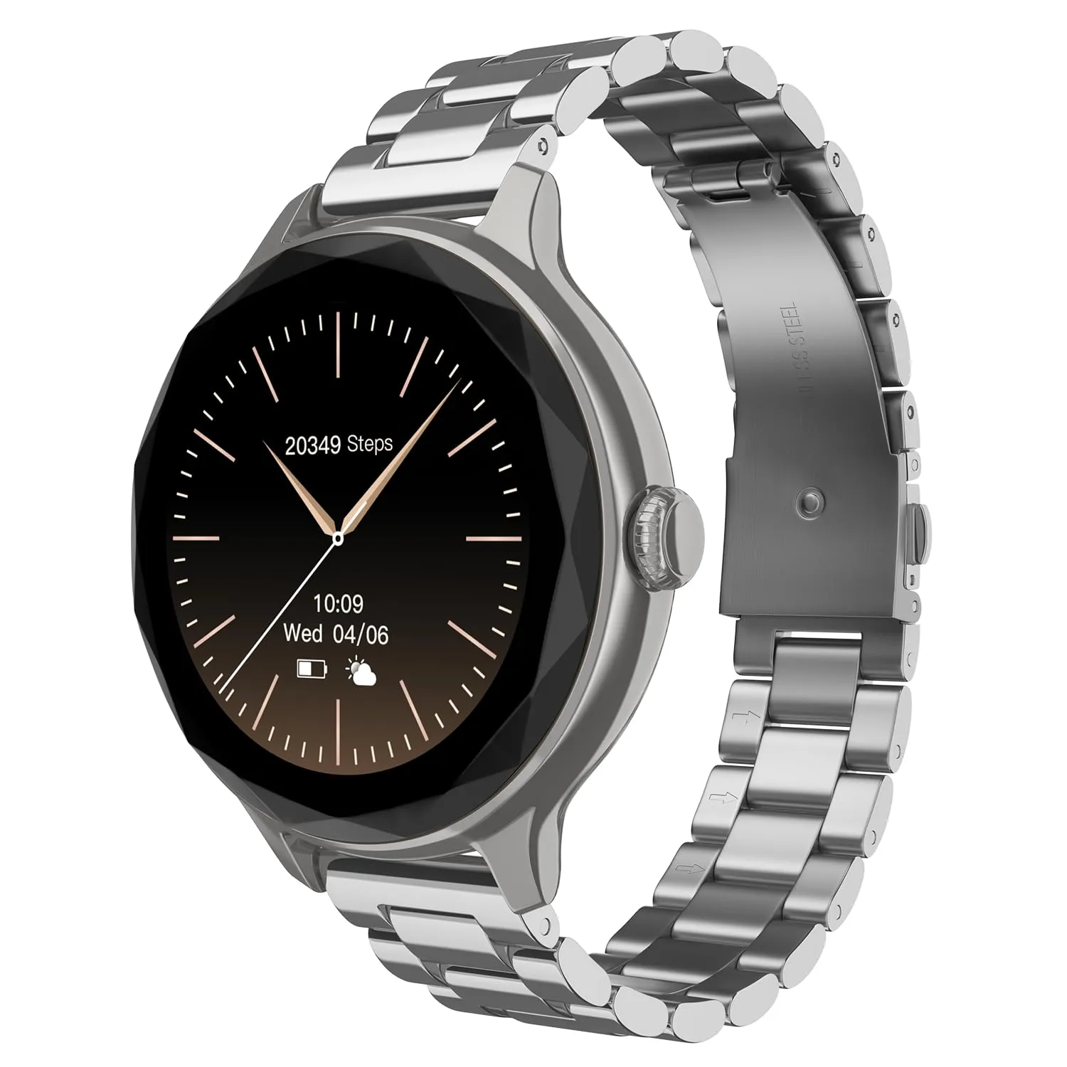 Noise NoiseFit Grace Smartwatch - Metal Silver