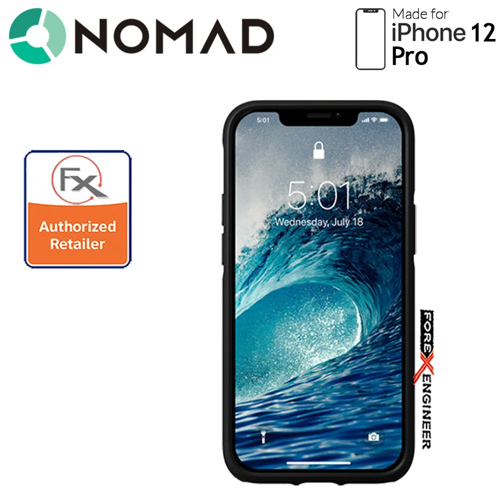 Nomad Rugged Case for iPhone 12 - 12 Pro 6.1" ( Black ) ( Barcode : 856500019208 )