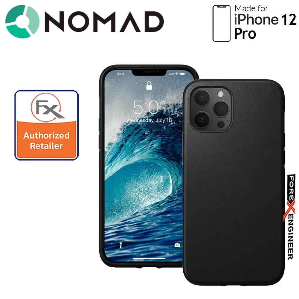 Nomad Rugged Case for iPhone 12 - 12 Pro 6.1" ( Black ) ( Barcode : 856500019208 )