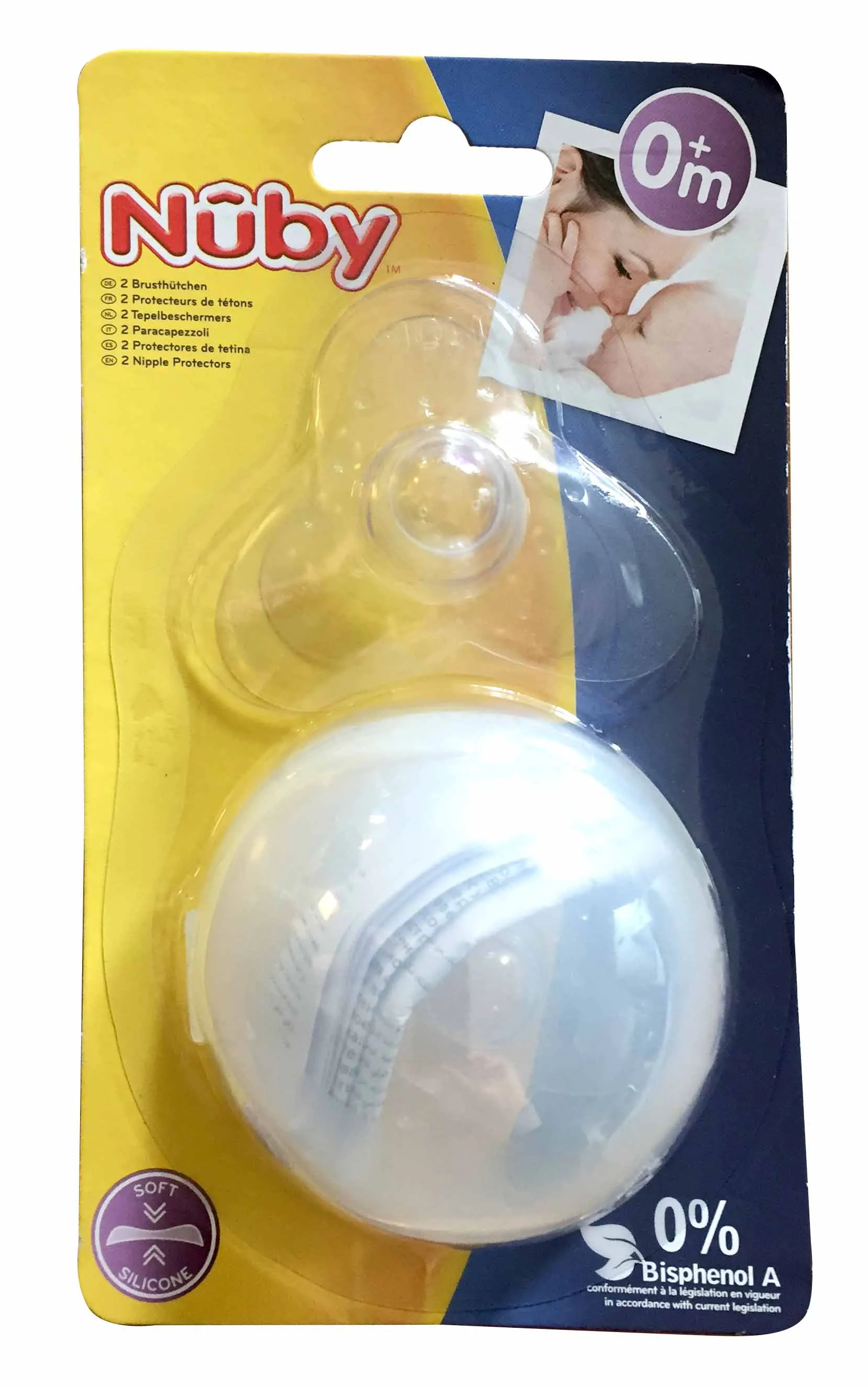 Nuby Set of 2 Nipple Protectors