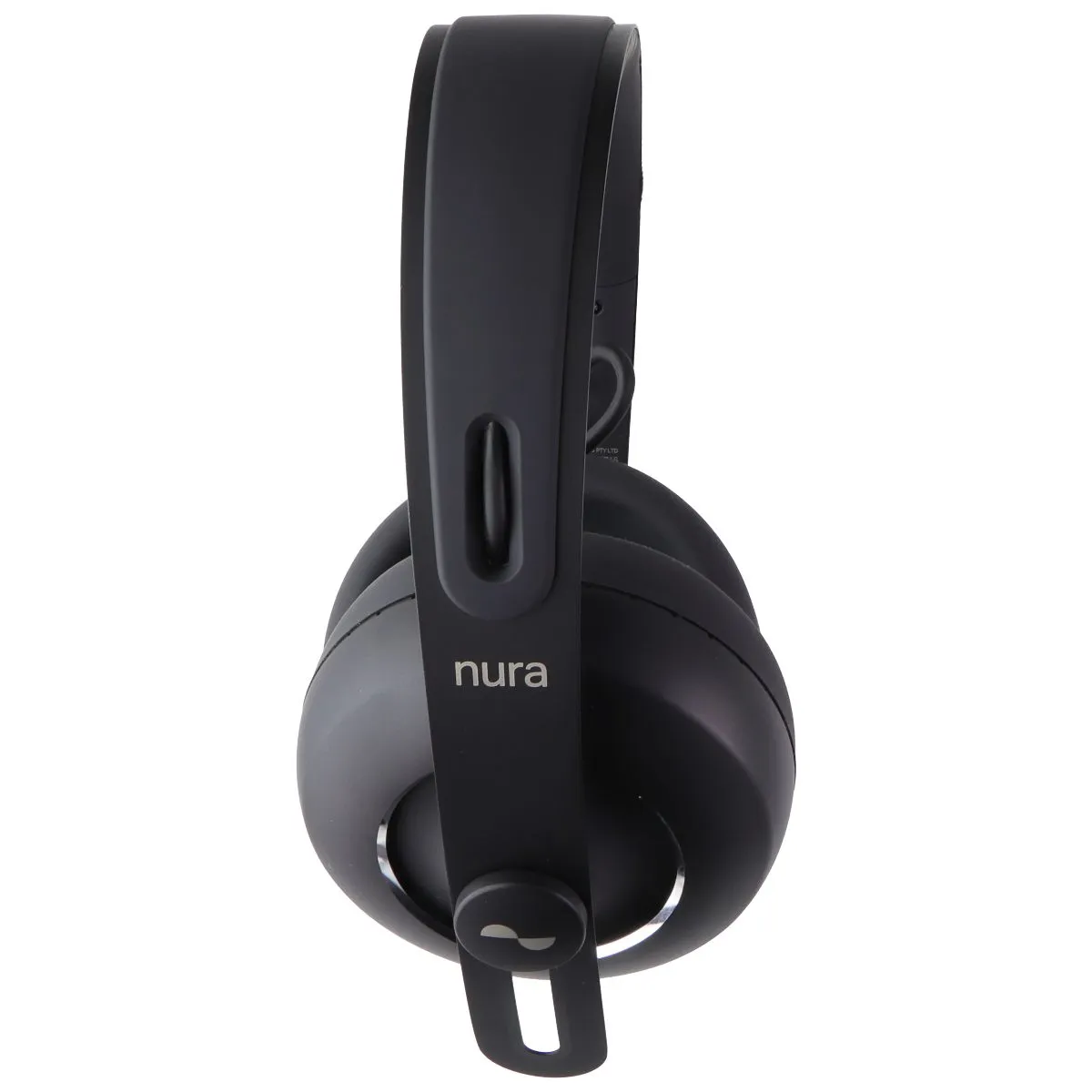 Nura Nuraphone Personalised Sound Headphones Over Ear with Ear Buds - Black