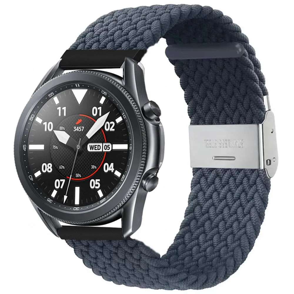 Nylon Braided Loop Watch Straps Compatible with the T92 Smartwatch