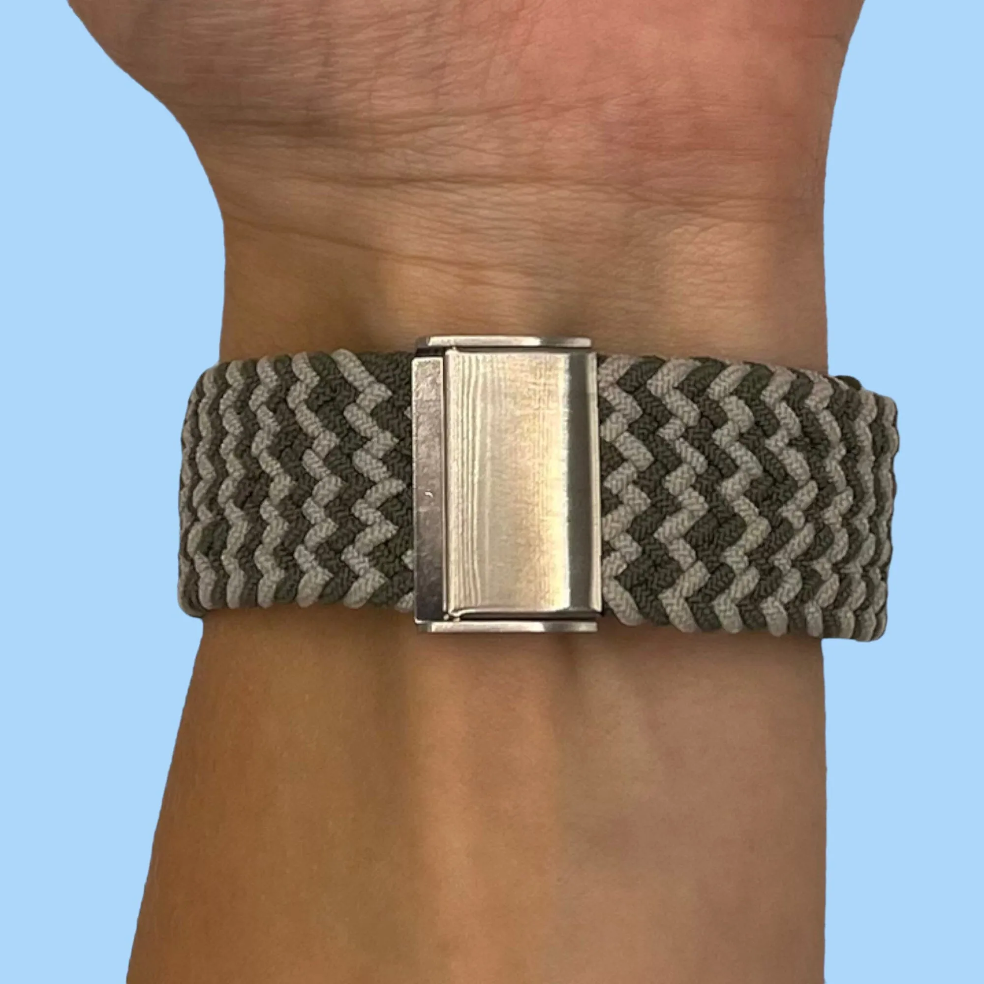 Nylon Braided Loop Watch Straps Compatible with the T92 Smartwatch