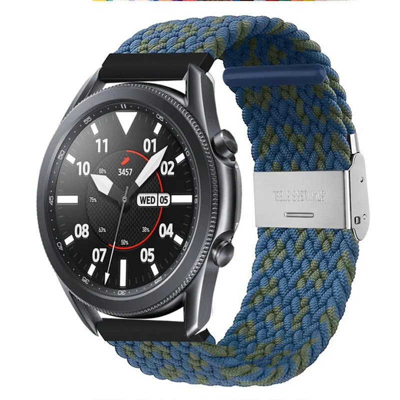 Nylon Braided Loop Watch Straps Compatible with the T92 Smartwatch