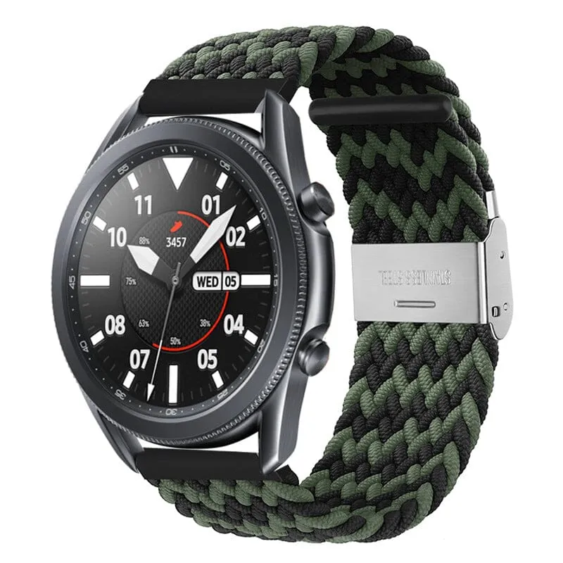 Nylon Braided Loop Watch Straps Compatible with the T92 Smartwatch