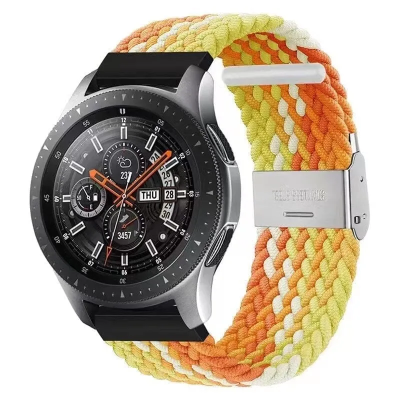 Nylon Braided Loop Watch Straps Compatible with the T92 Smartwatch