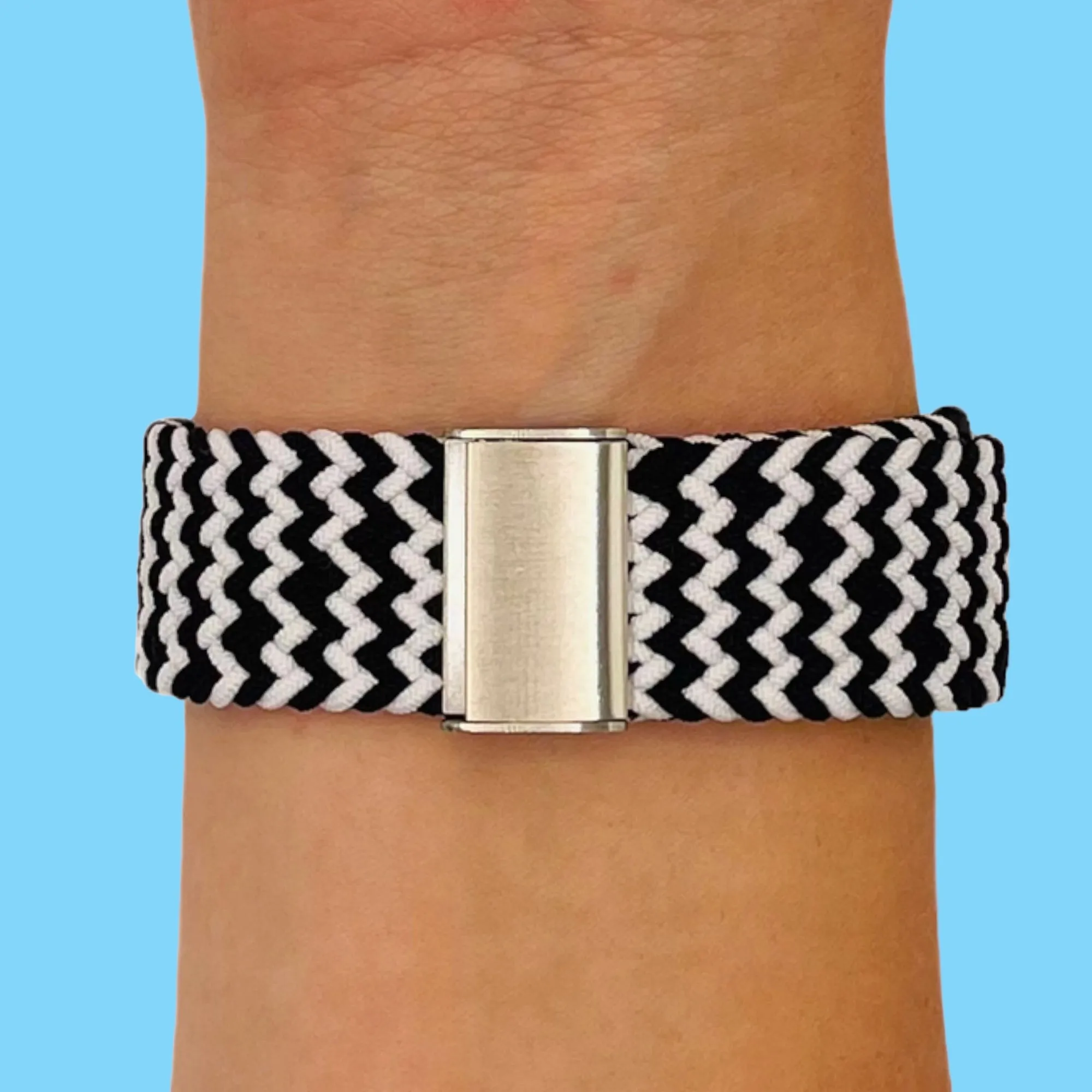 Nylon Braided Loop Watch Straps Compatible with the T92 Smartwatch