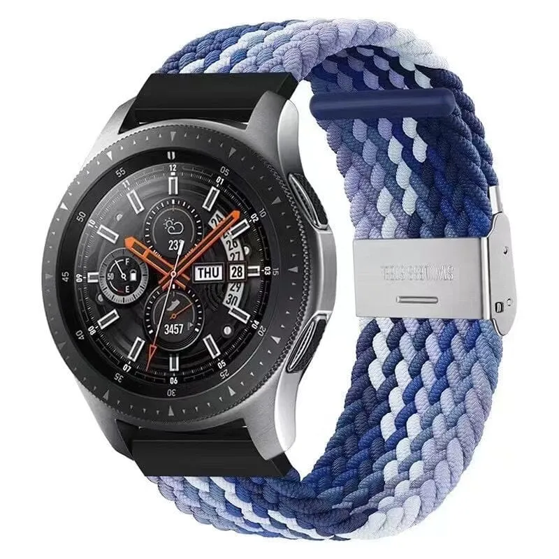 Nylon Braided Loop Watch Straps Compatible with the T92 Smartwatch