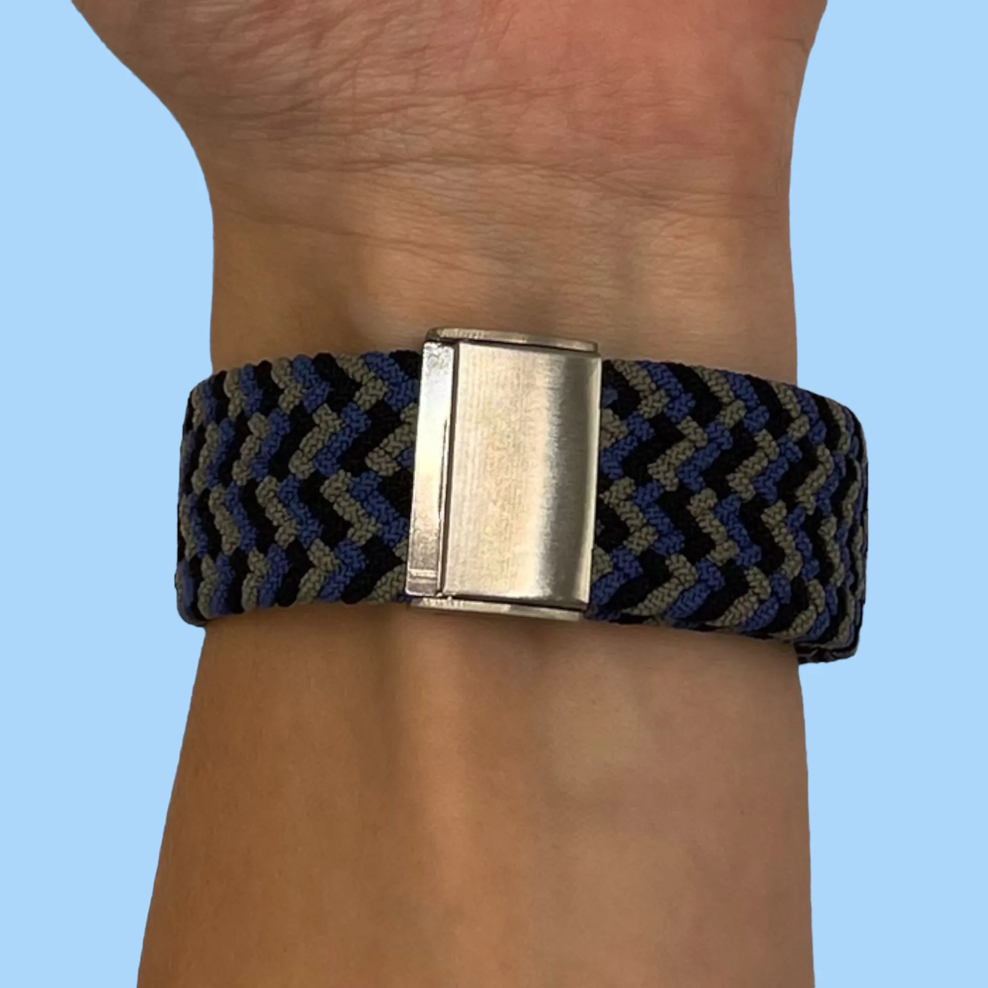 Nylon Braided Loop Watch Straps Compatible with the T92 Smartwatch