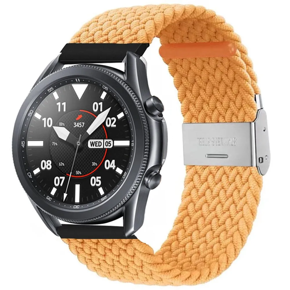 Nylon Braided Loop Watch Straps Compatible with the T92 Smartwatch