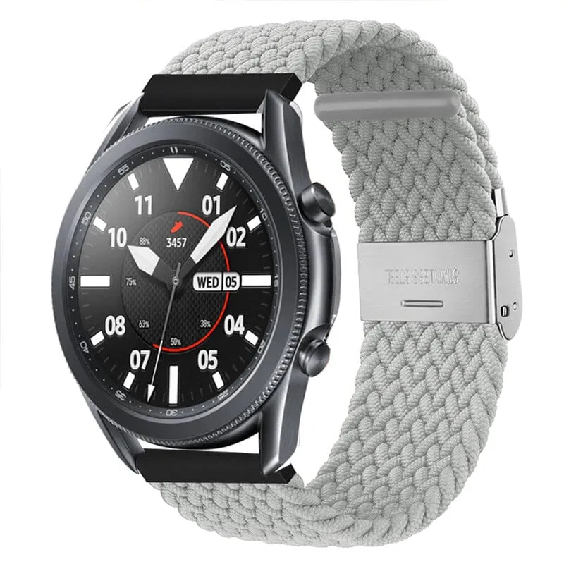 Nylon Braided Loop Watch Straps Compatible with the T92 Smartwatch