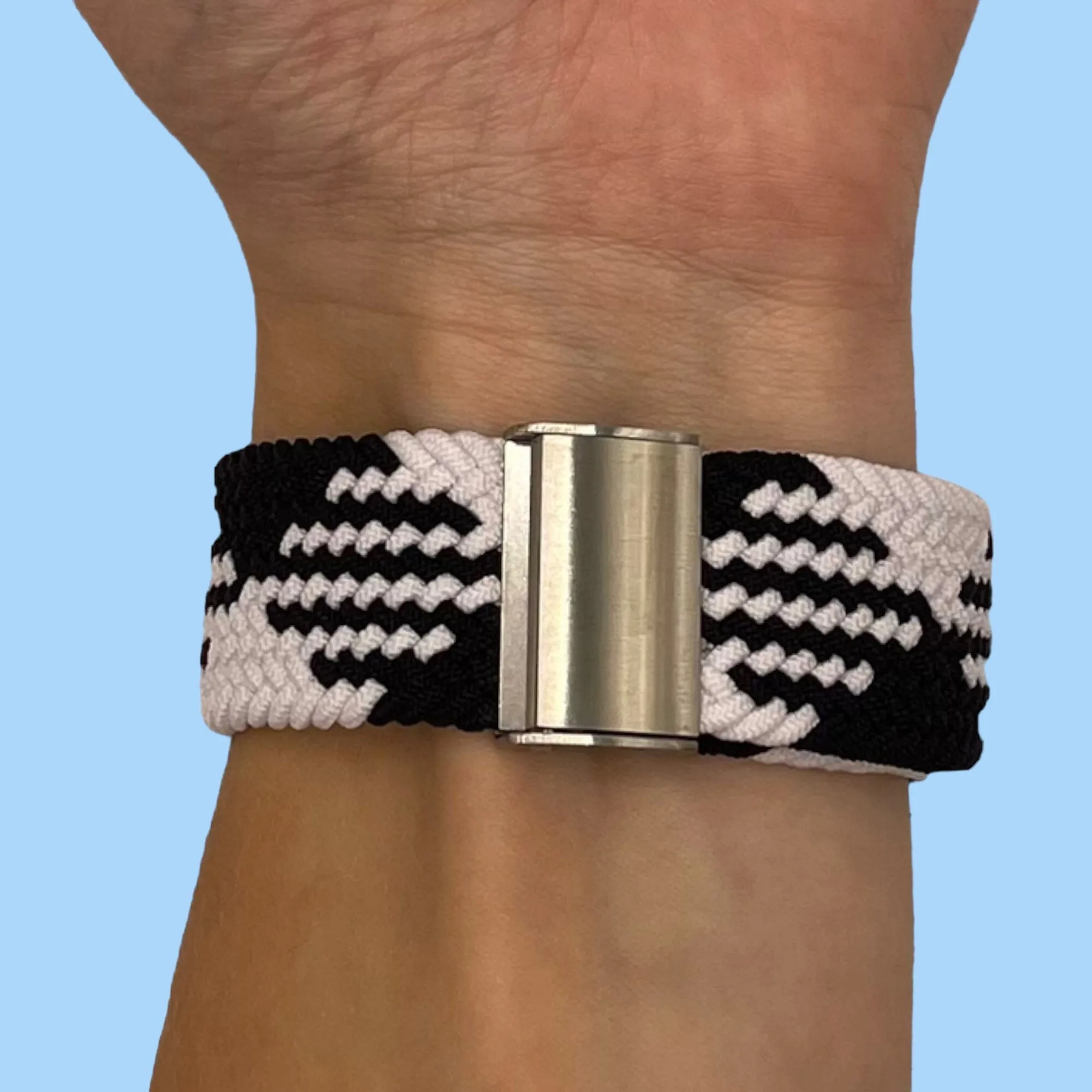 Nylon Braided Loop Watch Straps Compatible with the T92 Smartwatch