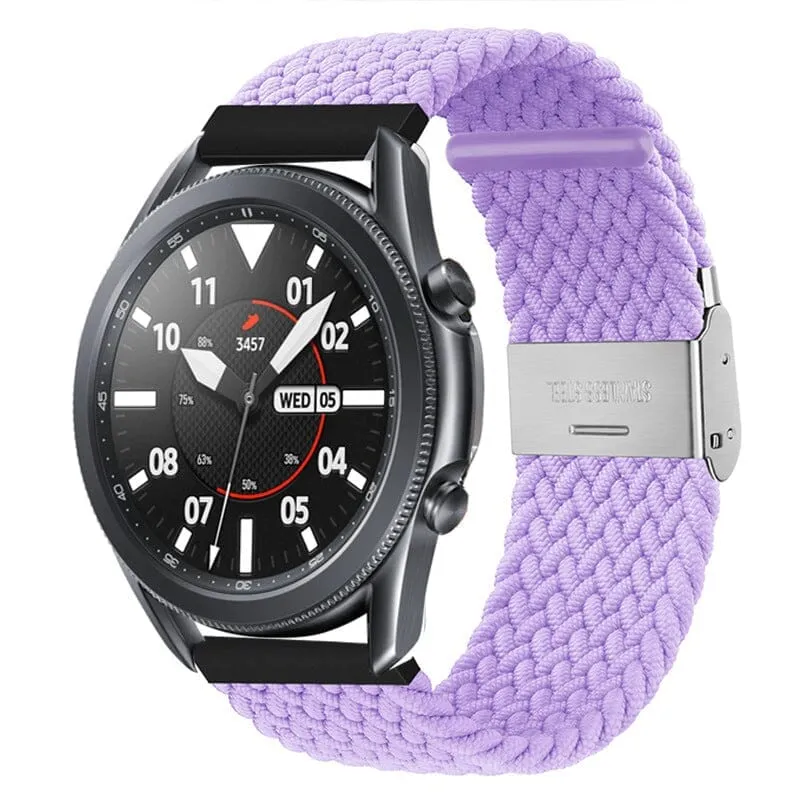 Nylon Braided Loop Watch Straps Compatible with the T92 Smartwatch