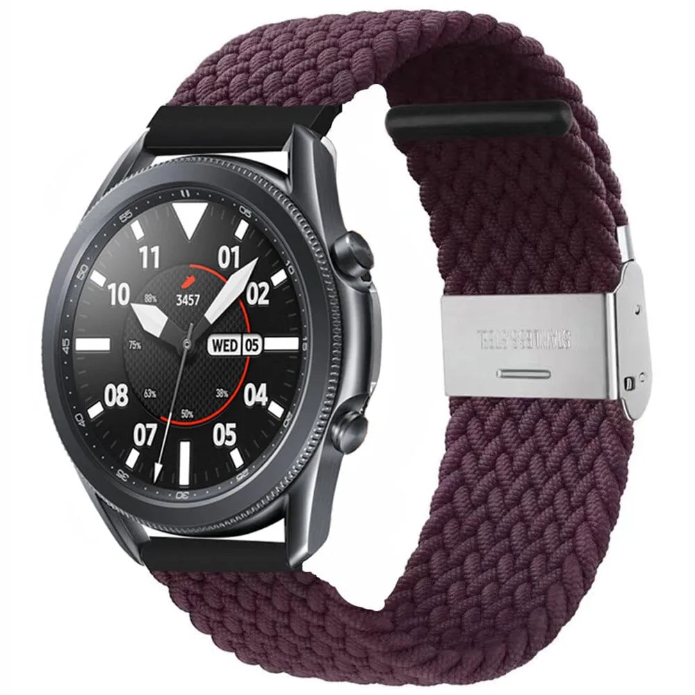 Nylon Braided Loop Watch Straps Compatible with the T92 Smartwatch