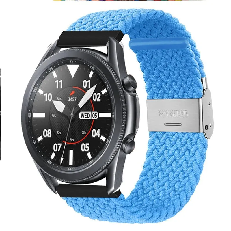 Nylon Braided Loop Watch Straps Compatible with the T92 Smartwatch