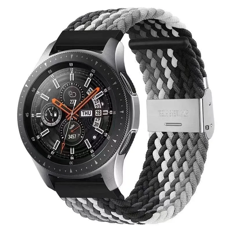 Nylon Braided Loop Watch Straps Compatible with the T92 Smartwatch