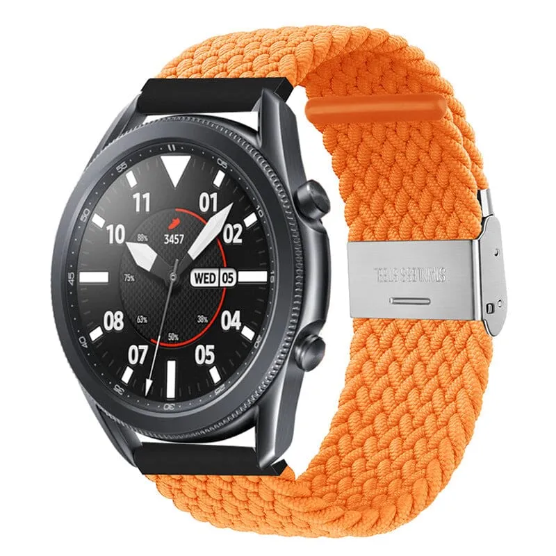 Nylon Braided Loop Watch Straps Compatible with the T92 Smartwatch