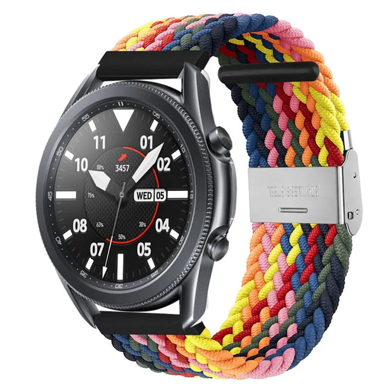 Nylon Braided Loop Watch Straps Compatible with the T92 Smartwatch