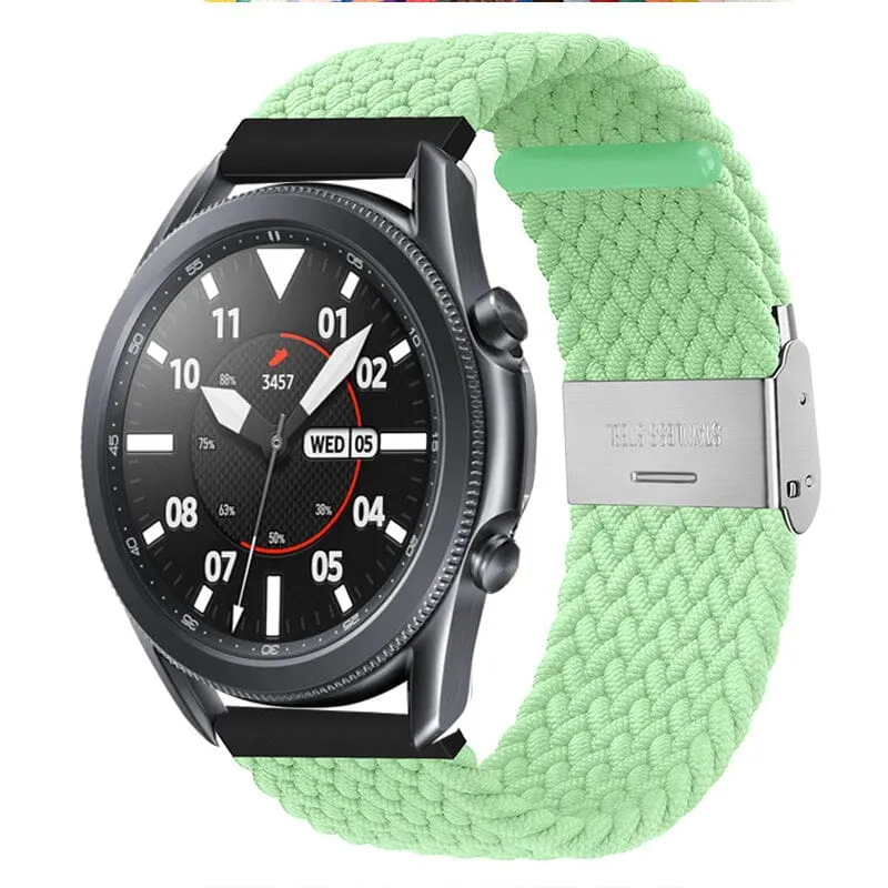 Nylon Braided Loop Watch Straps Compatible with the T92 Smartwatch